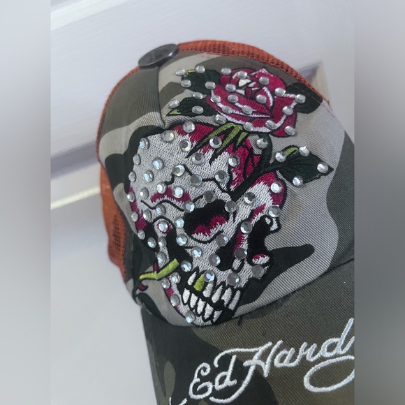 Ed Hardy Vintage Y2K Trucker Hat RARE - Picture 7 of 7